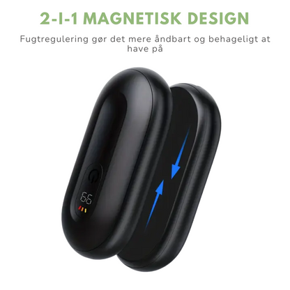 Oppladbare Håndvarmere – 2-i-1 Magnetisk – USB Oppladbar