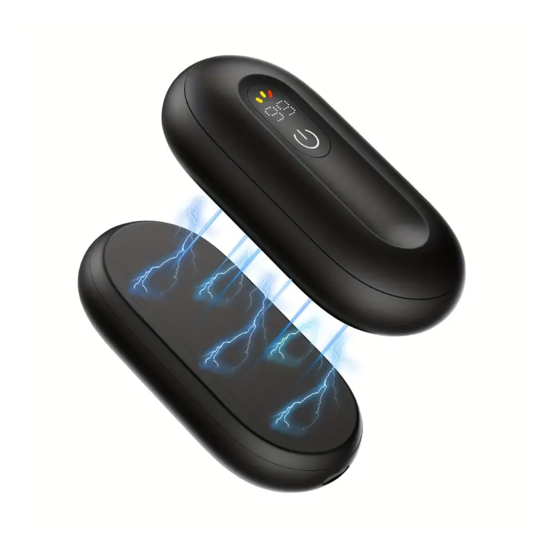Oppladbare Håndvarmere – 2-i-1 Magnetisk – USB Oppladbar