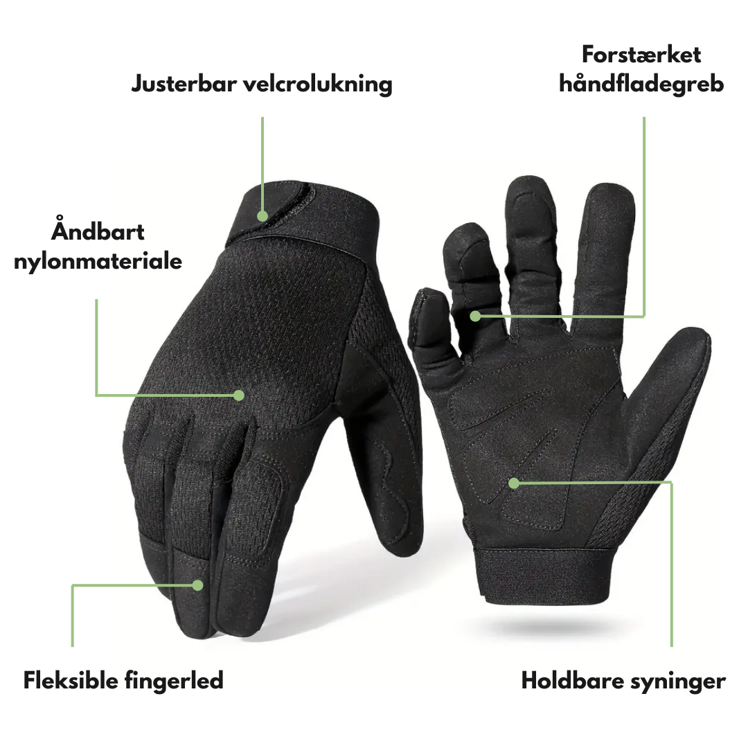 Unisex Udendørshandsker – Åndbare & Justerbare – Til Sport & Casual