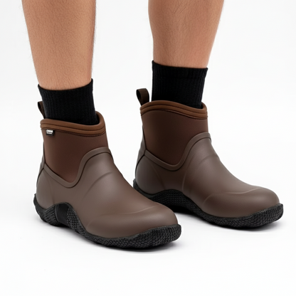 Herre Regnstøvler – Skridsikre – Foret & Vandtætte