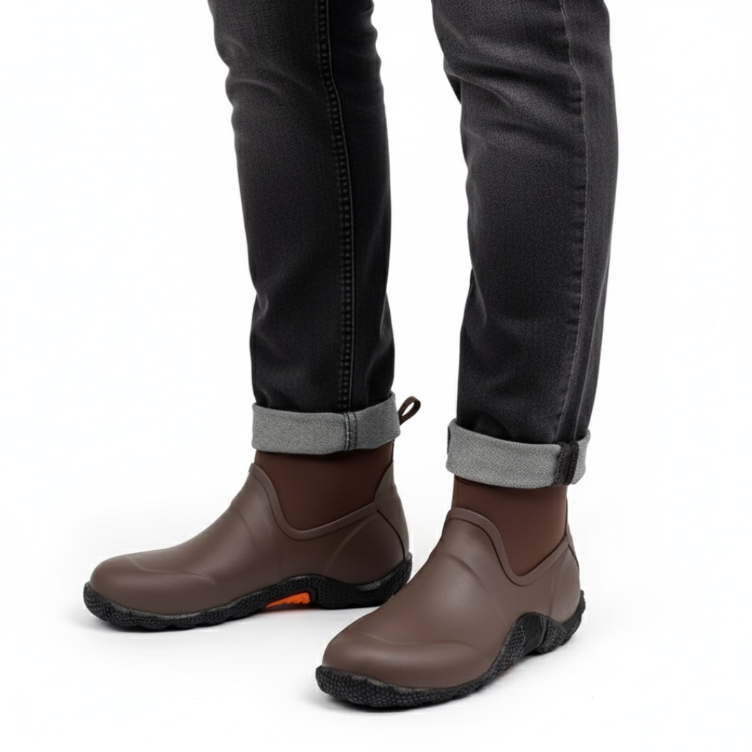 Herre Regnstøvler – Skridsikre – Foret & Vandtætte