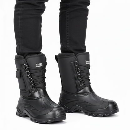 Herre Vinterstøvler – Letvægts – Skridsikre & Varm Foret