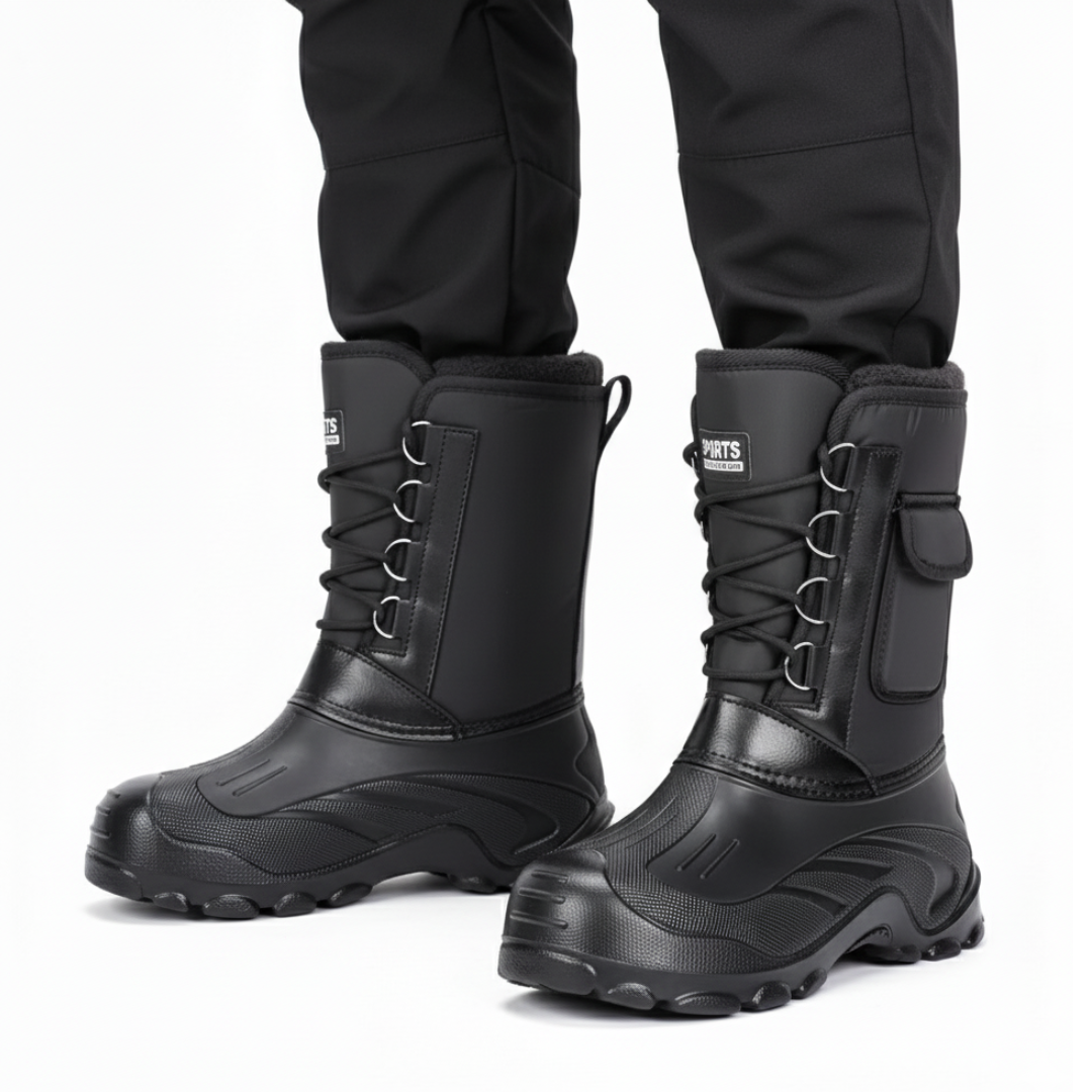 Herre Vinterstøvler – Letvægts – Skridsikre & Varm Foret