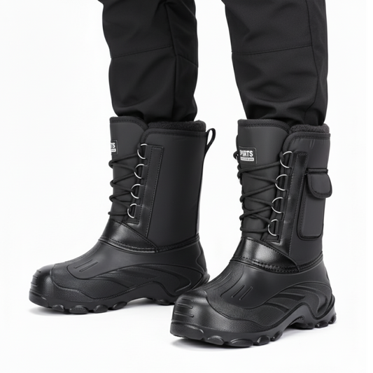 Herre Vinterstøvler – Letvægts – Skridsikre & Varm Foret