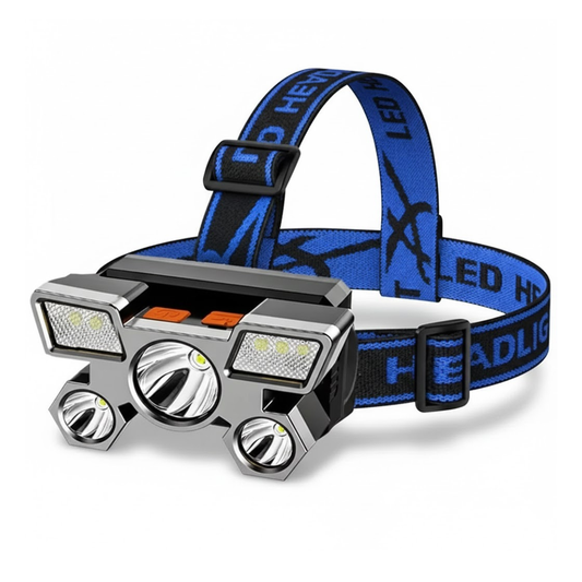 USB 5-LED hodelykt – 800 lumen – oppladbar