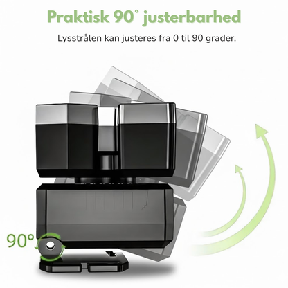 USB 5-LED pandelampe – 800 lumen – genopladelig
