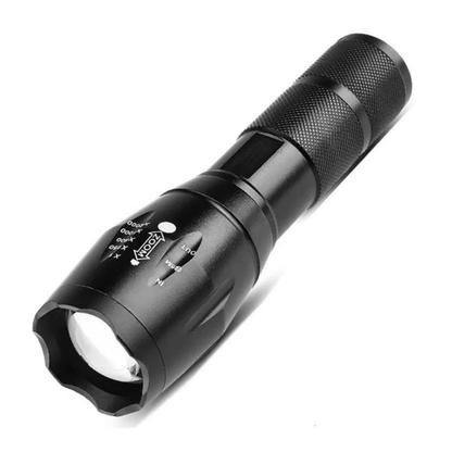 Mini LED Lommelygte – Zoom Fokus & IPX5 – Aluminium Penlight