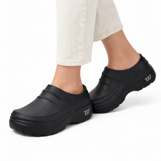 Unisex Slip-On Tresko – Vannavvisende – Støtdempende Komfort