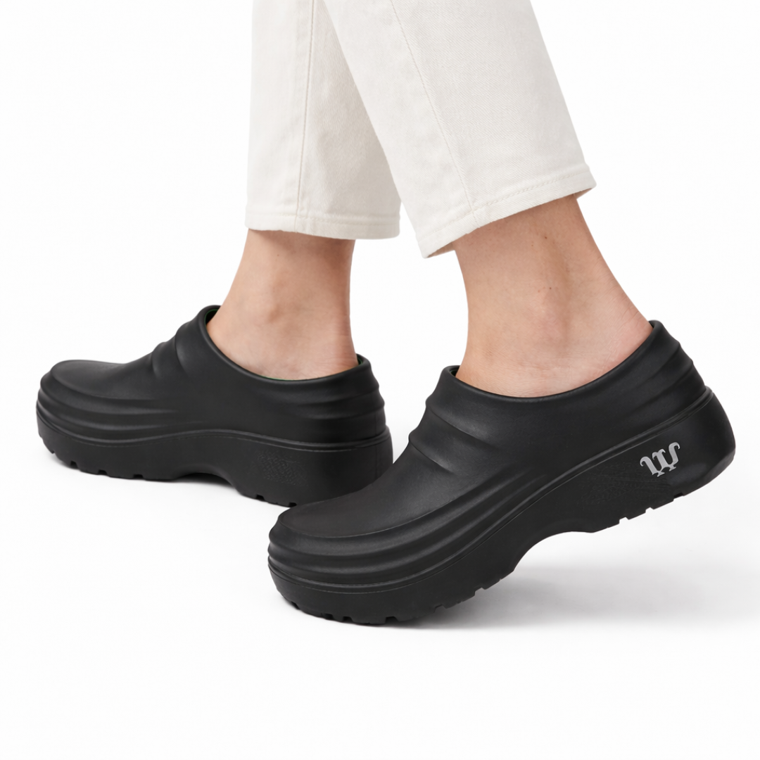 Unisex Slip-On Tresko – Vannavvisende – Støtdempende Komfort