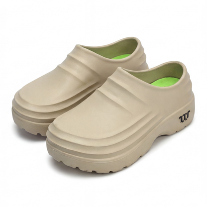 Unisex Slip-On Tresko – Vannavvisende – Støtdempende Komfort