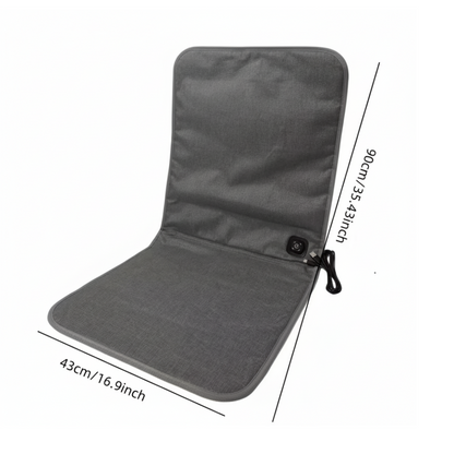 Opvarmet siddepude – USB-drevet – Bærbar & Komfortabel