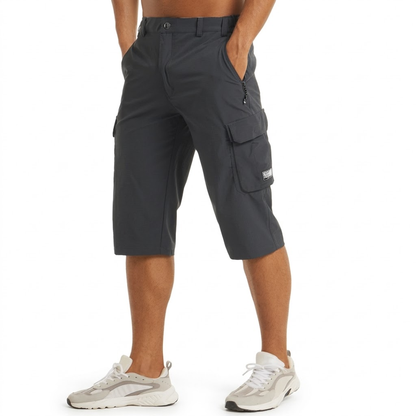Herre Cargo Shorts – Letvægt – Hurtigtørrende Outdoor Shorts