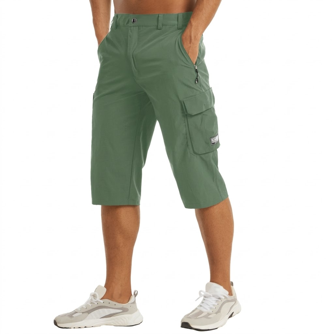 Herre Cargo Shorts – Letvægt – Hurtigtørrende Outdoor Shorts