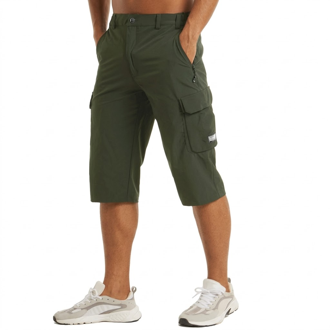 Herre Cargo Shorts – Letvægt – Hurtigtørrende Outdoor Shorts