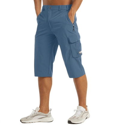 Herre Cargo Shorts – Letvægt – Hurtigtørrende Outdoor Shorts