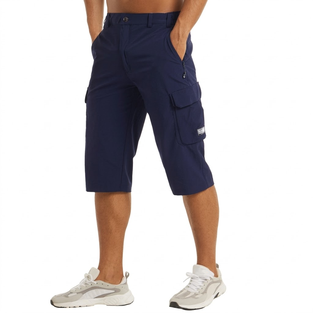 Herre Cargo Shorts – Letvægt – Hurtigtørrende Outdoor Shorts