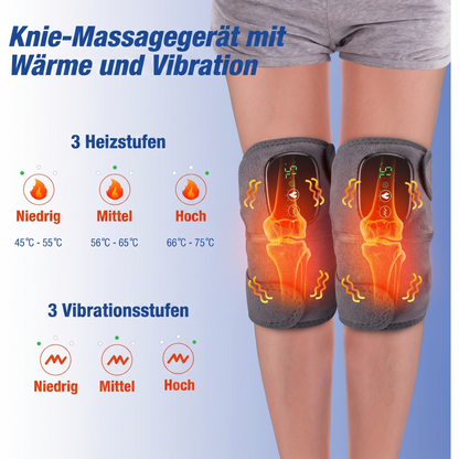 Massageapparat med remme til albue og skulder