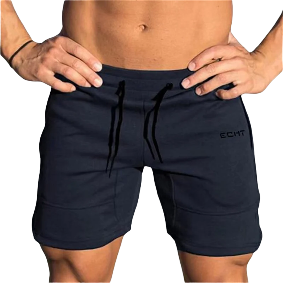 Herre sportshorts – lynlåslommer & hurtigttørrende – træning