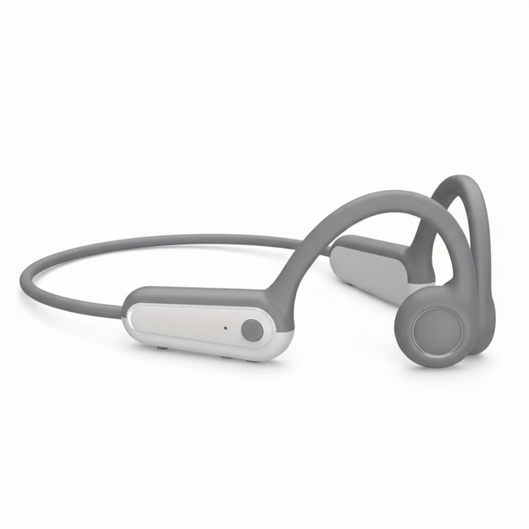 Open-ear sportshøretelefoner – knogleledning – lang batteritid