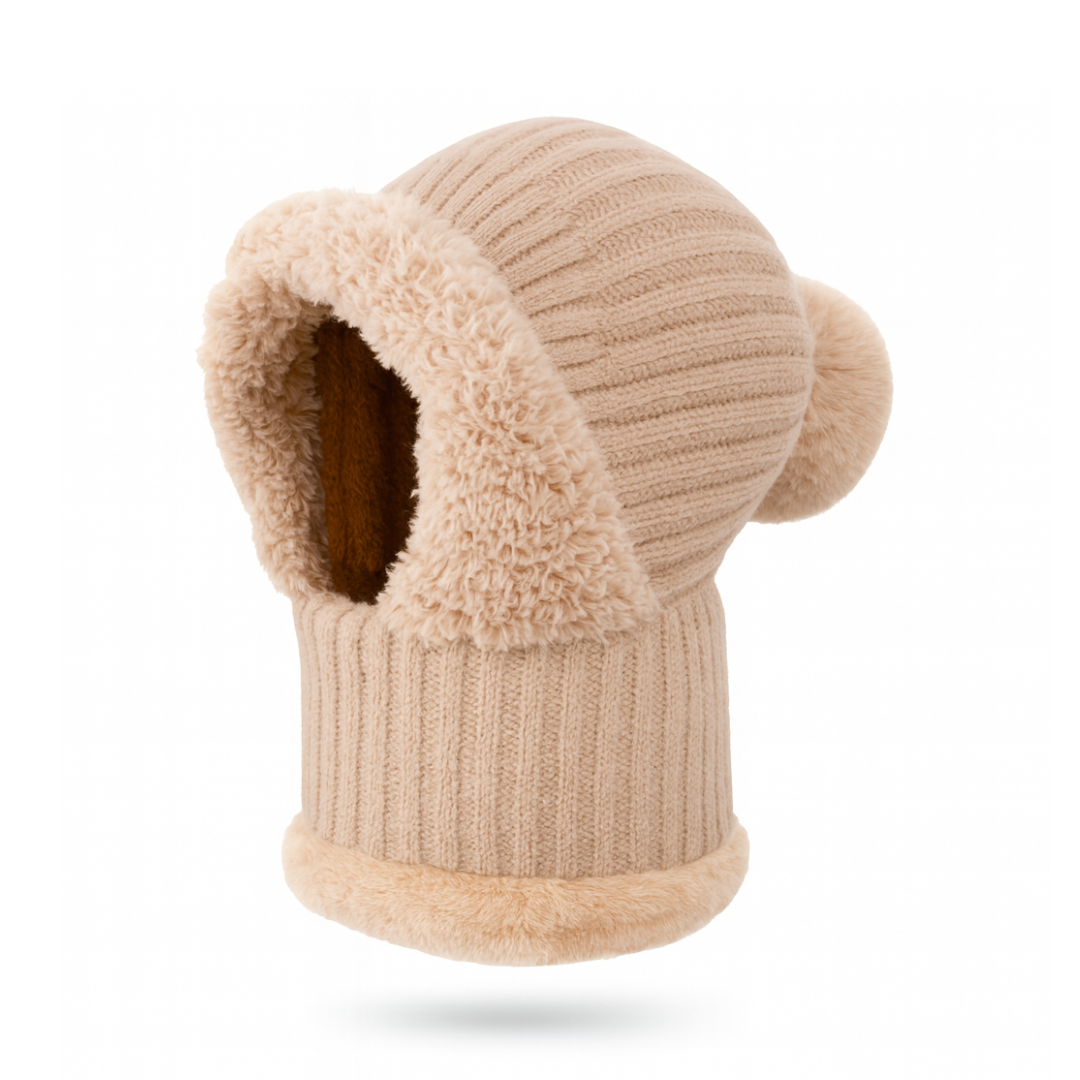 Dame Vinter Balaclava – Pasform – med Plys Øreklapper