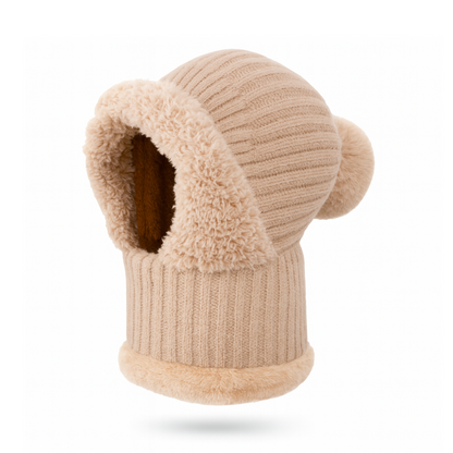 Dame Vinter Balaclava – Pasform – med Plys Øreklapper