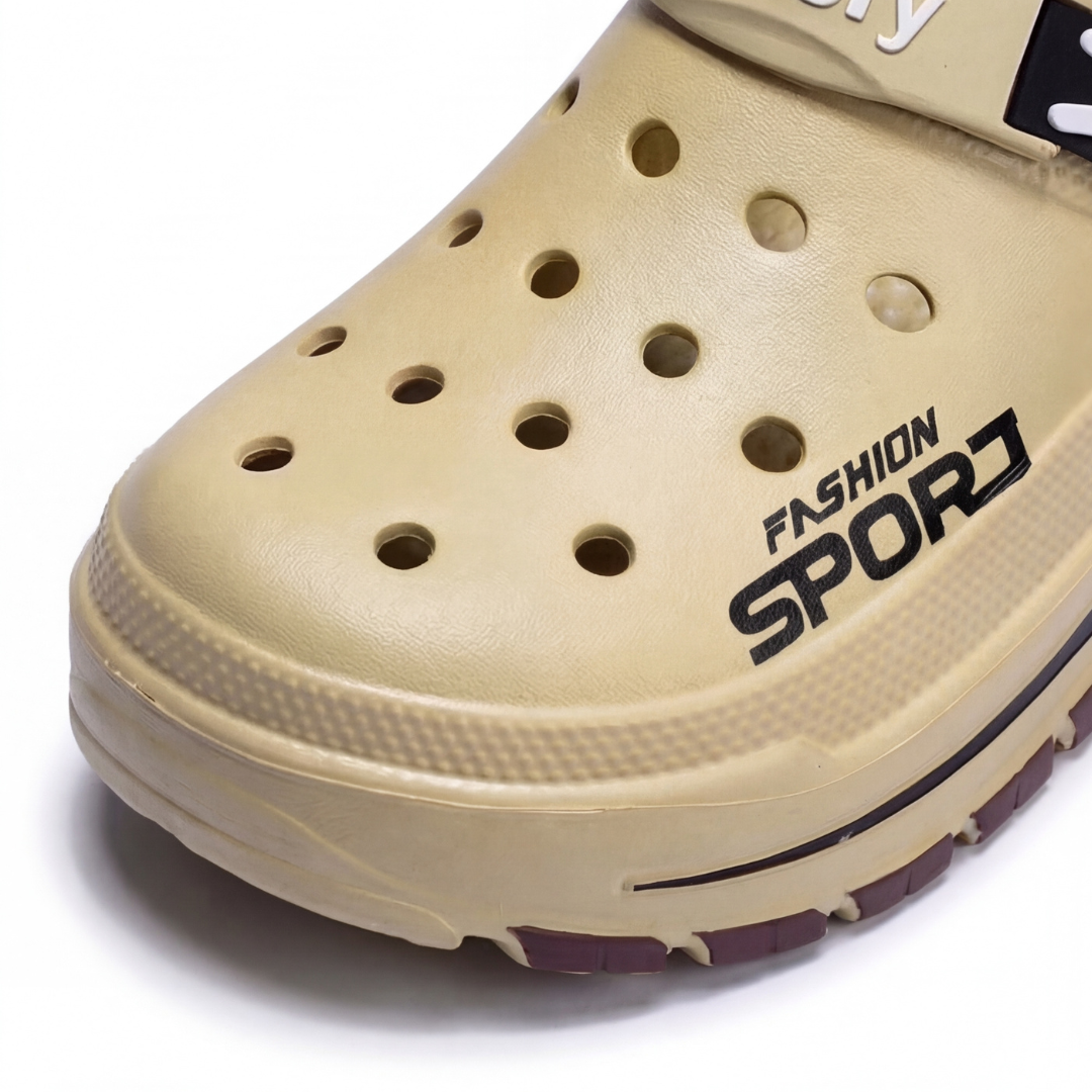 Herre Komfort Clogs – Skridsikker Sål – Åndbart Casual Design