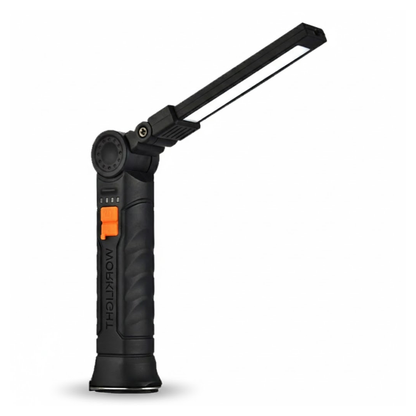 Genopladelig arbejdslampe – USB-C – magnetisk håndfri brug