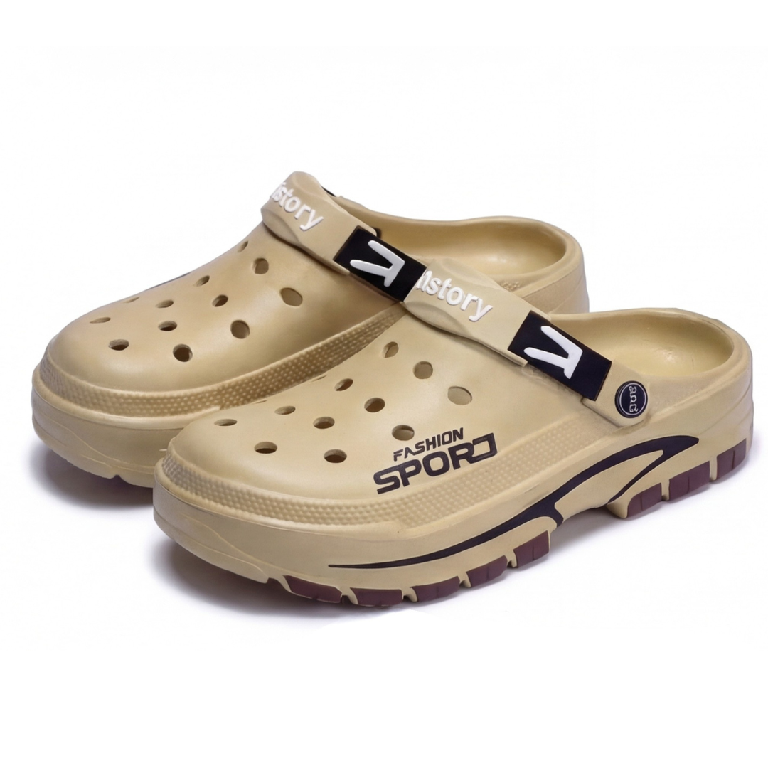 Herre Komfort Clogs – Skridsikker Sål – Åndbart Casual Design
