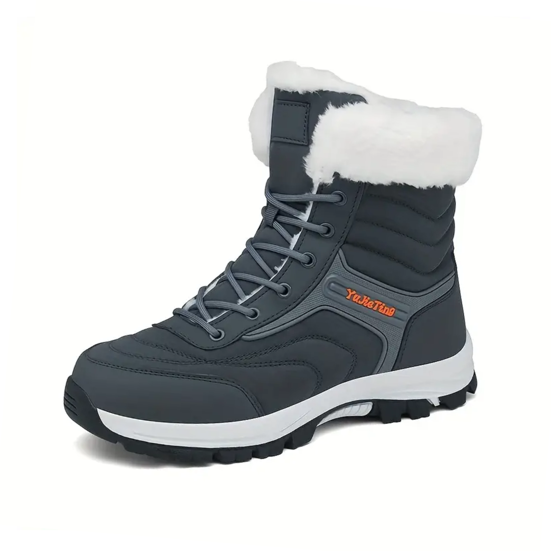 Herre Høje Sne Støvler – Holdbare med Varm Plysforing