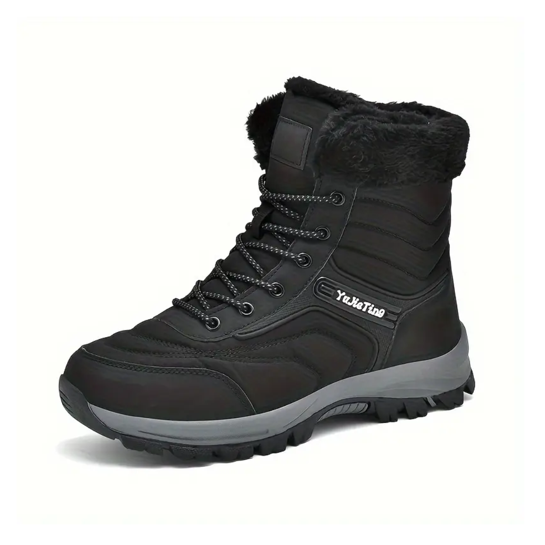 Herre Høje Sne Støvler – Holdbare med Varm Plysforing