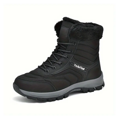 Herre Høje Sne Støvler – Holdbare med Varm Plysforing
