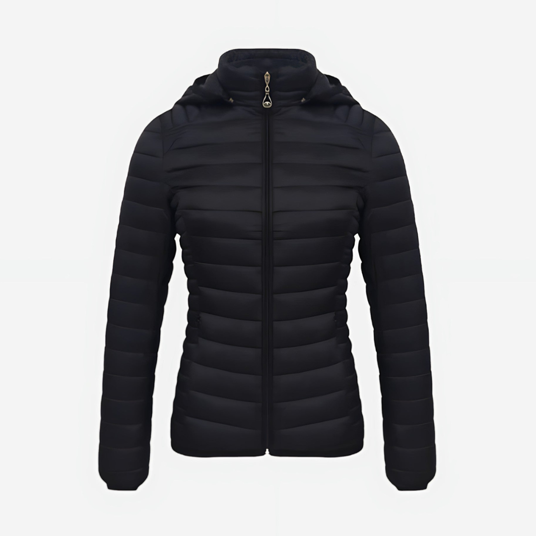 Dame Efterårsjakke – Letvægt & Vandafvisende – Med Hætte