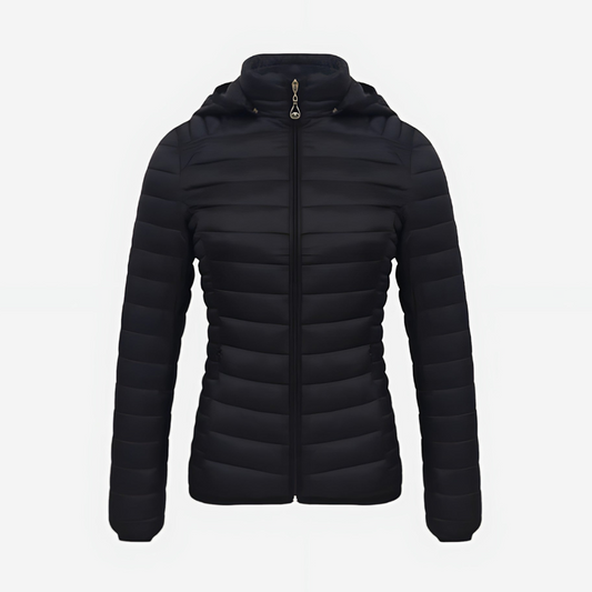 Dame Efterårsjakke – Letvægt & Vandafvisende – Med Hætte