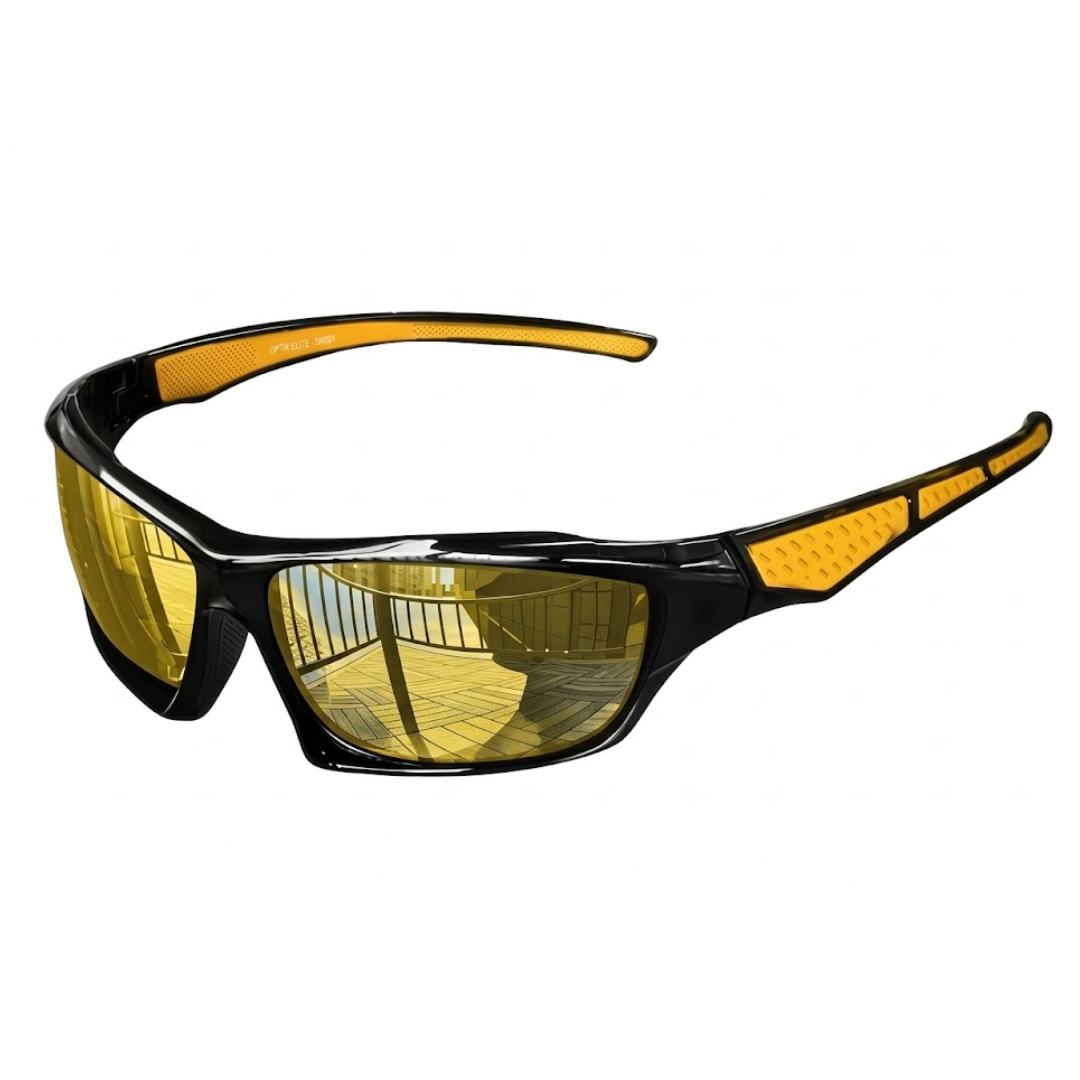 Polariseret sportsbrille UV400 – HD-linser, ultralet