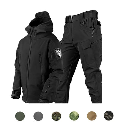 Militærtaktisk sæt – Jakke & Bukser – Softshell