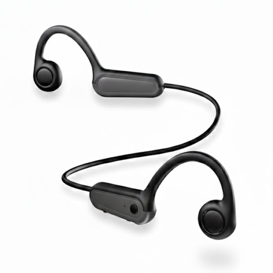 Open-ear sportshøretelefoner – knogleledning – lang batteritid