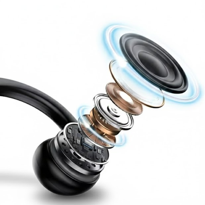 Open-ear sportshøretelefoner – knogleledning – lang batteritid