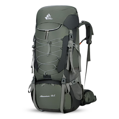 OutdoorHaven Trekkingrygsæk 75L - Vandtæt & Multifunktionel