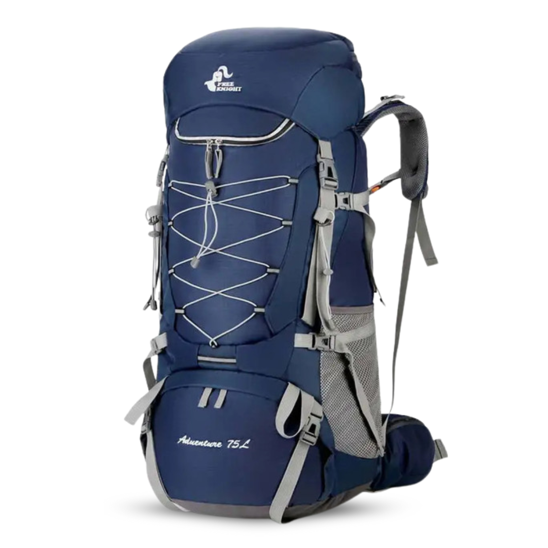 OutdoorHaven Trekkingrygsæk 75L - Vandtæt & Multifunktionel