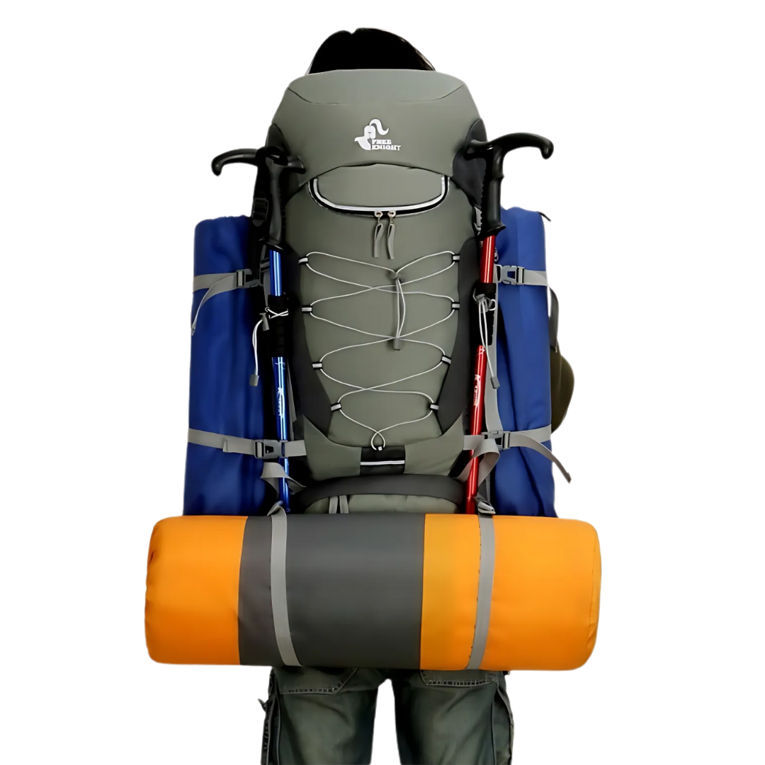 OutdoorHaven Trekkingrygsæk 75L - Vandtæt & Multifunktionel