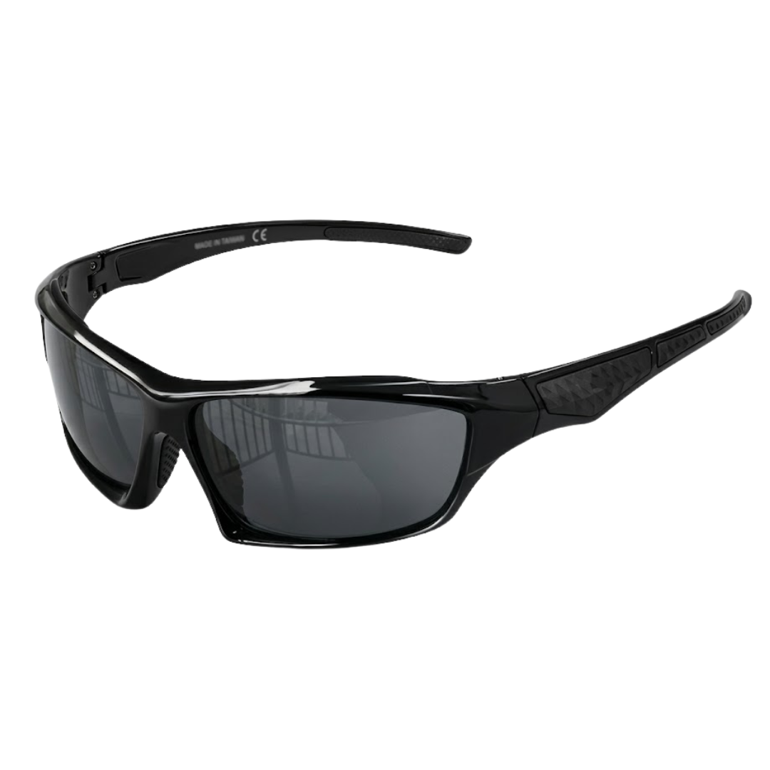 Polariseret sportsbrille UV400 – HD-linser, ultralet