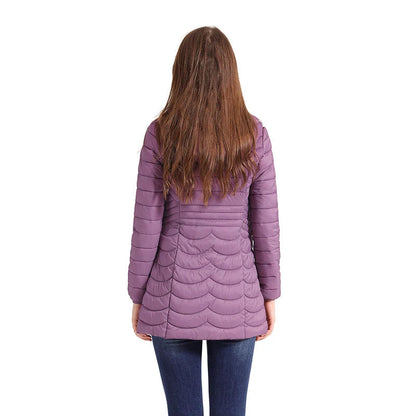 Parka jakke dame set bagfra