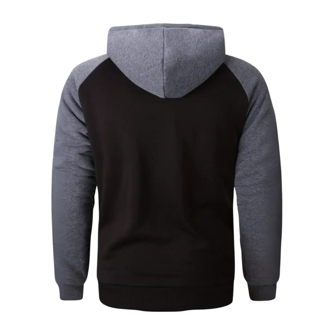 Herre foret hoodie – sherpa-foring – efterår/vinter