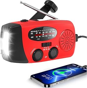 Nødradio - Radio, Powerbank, Lommelygte - #1 ved Nødsituationer
