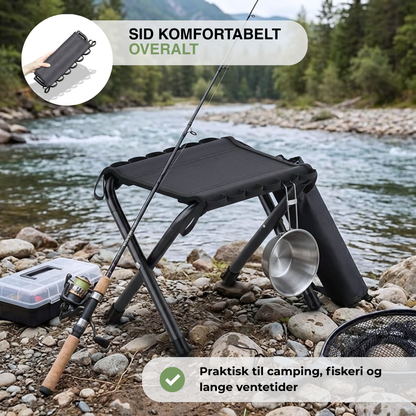 Sammenklappelig Campingstol – Letvægt – Med Bærestrop
