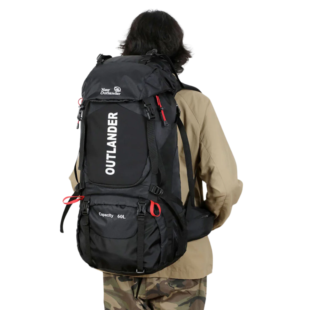 OutdoorHaven Trekkingrygsæk 60L - Vandtæt & Multifunktionel