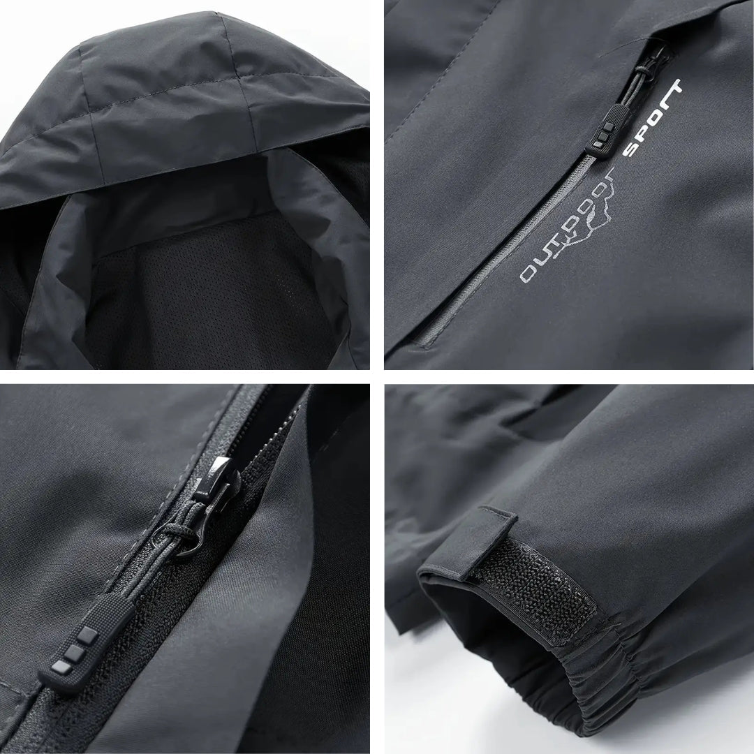 Vandtæt Jakke – Outdoor Vandring – Herre