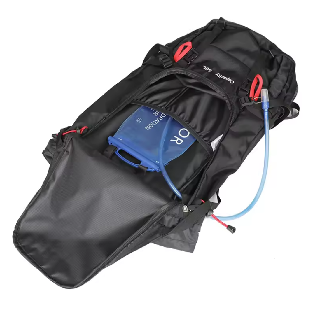OutdoorHaven Trekkingrygsæk 60L - Vandtæt & Multifunktionel