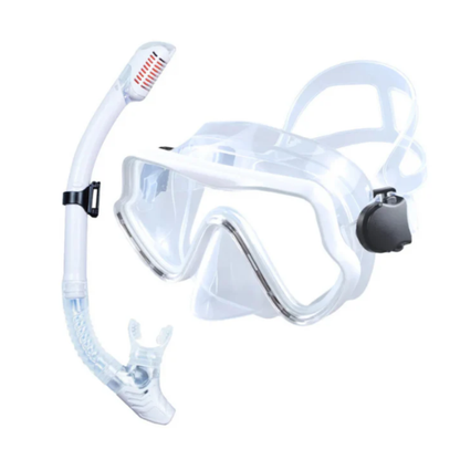 Snorkelsæt med maske – 180° HD udsyn, hærdet glas, lækagesikker