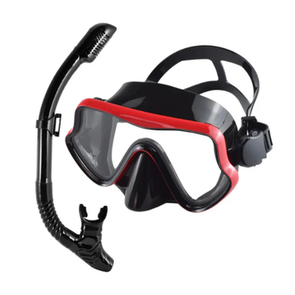 Snorkelsæt med maske – 180° HD udsyn, hærdet glas, lækagesikker